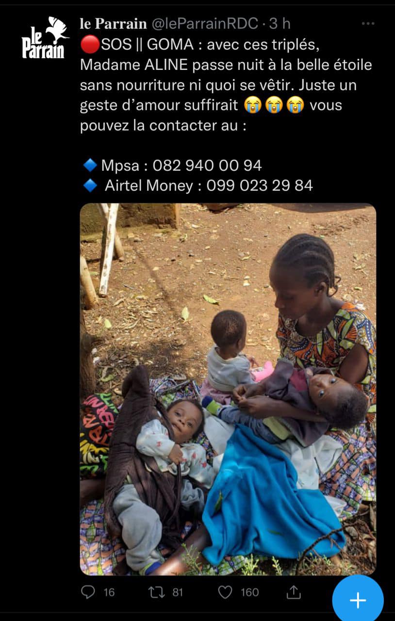 Madame Aline et ses bébés reçu à la résidence du gouverneur Théo Kasi.