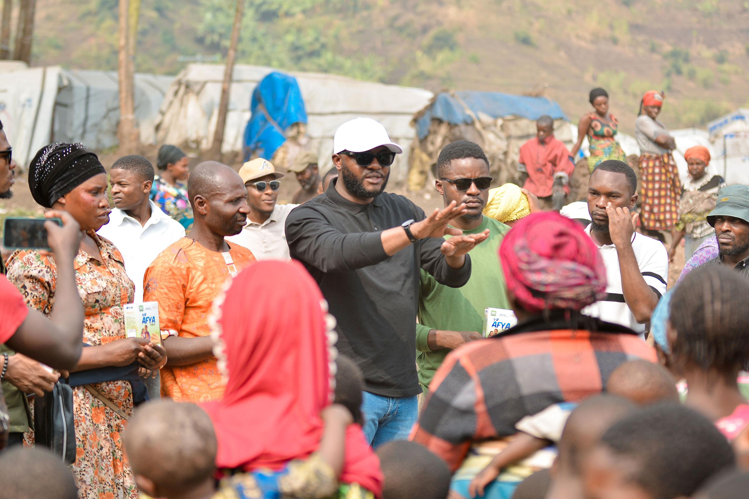 La Fondation Le Parrain au camp des déplacés « KANYARUCHINYA »